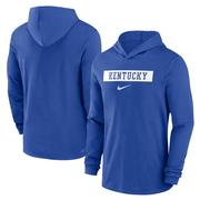 Kentucky Nike Dri-Fit Lightweight Hoodie Top